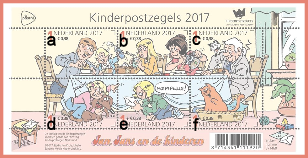 Kinderbedankkaarten Kinderbedank kaart Bedankkaarten Kinderpostzegels Kinderpostzgelactie 2017 SKN VKM Vereniging voor Kinderpostzegels en Maximafilie